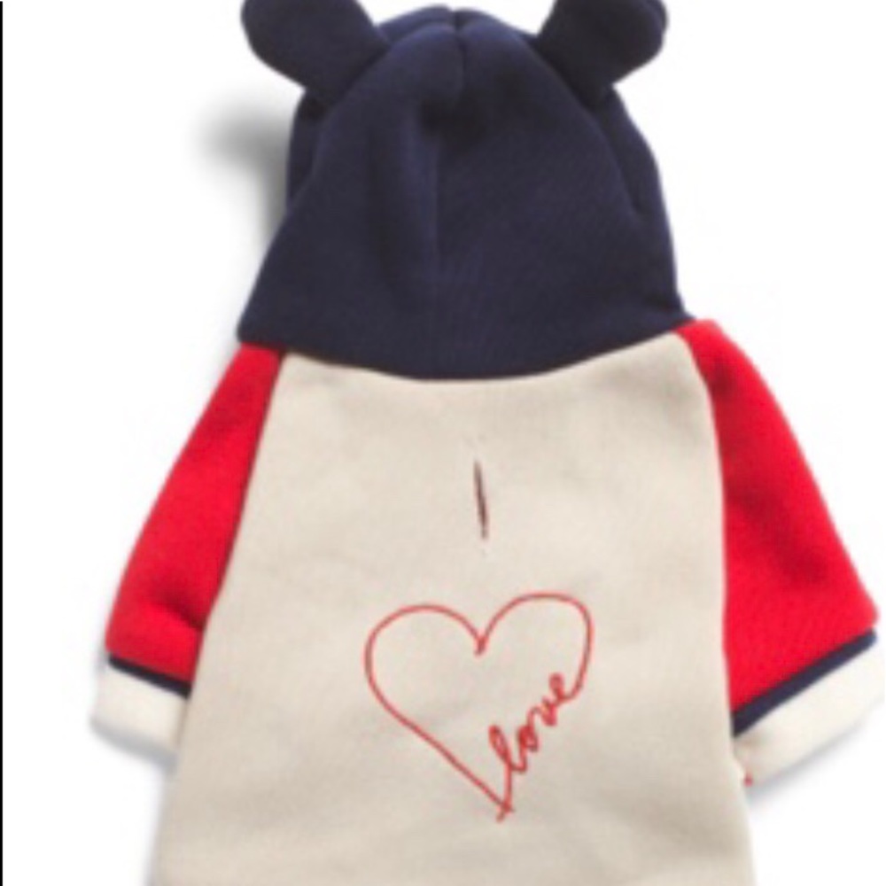 Ellen Degeneres XS Dog Hoodie